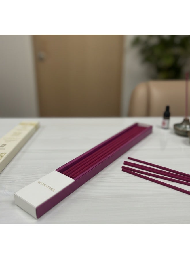 أعواد بخور أروماتارا لافندر الفاخرة – طبيعية 100%، برائحة مهدئة ومريحة، صديقة للبيئة، بوقت احتراق طويل – - Image 3