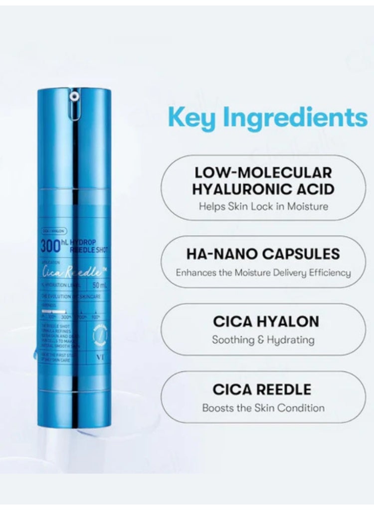 VT COSMETICS VT 300hL Hydrop Reedle Shot – Intensive Hydration & Skin Renewal Treatment - Image 4