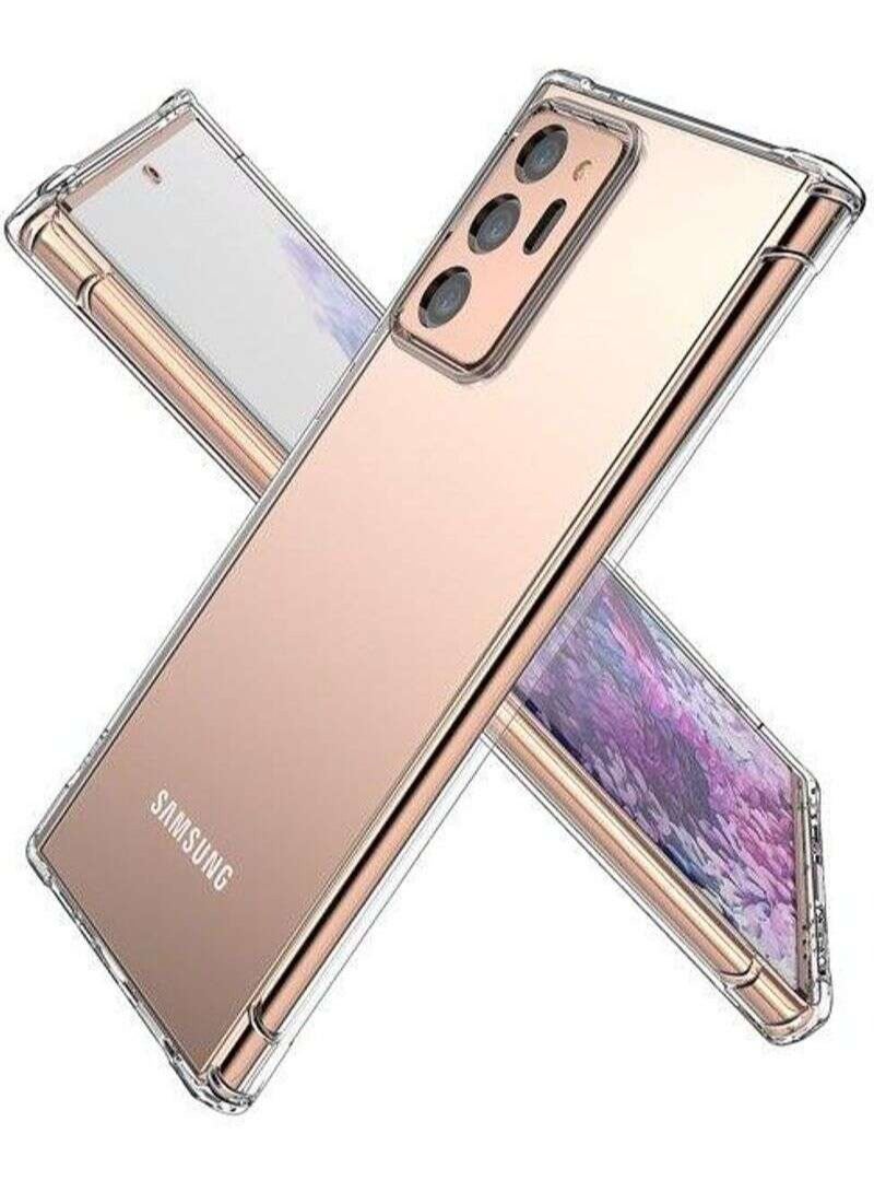 BORTONY Silicone Protective Case For Samsung Galaxy Note 20 Ultra Clear - Image 3