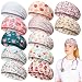 Yearntown 12 Pcs Labor and Delivery Nurse Headbands for Women Non Slip Nursing Headband with Button for Mask Work Accessories Ear Protection Hair Band Gift for Nicu Obstetrics Nurse DoctorInterest - Image 2