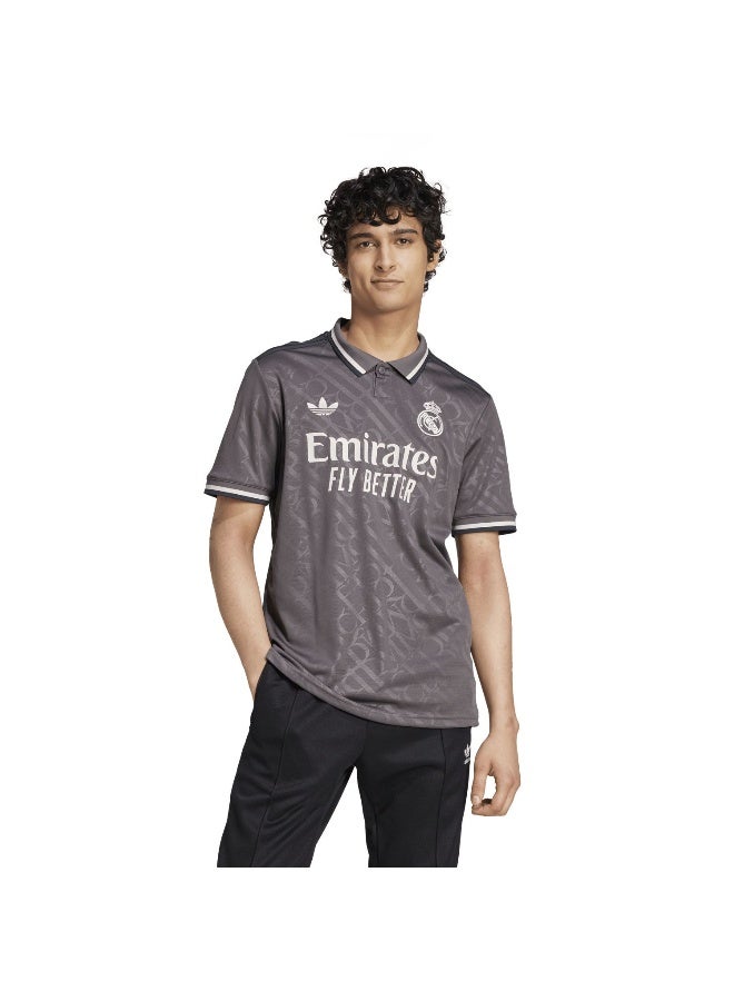 Adidas Adidas Real 3 Jsy Brown Football Jerseys For Men Xs  - Image 4