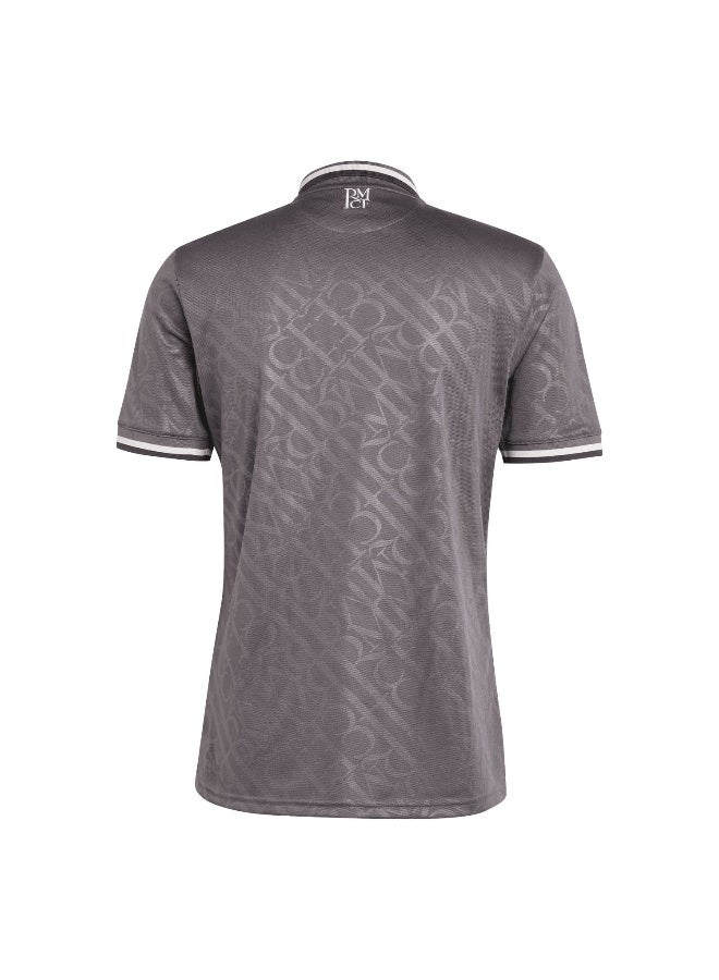 Adidas Adidas Real 3 Jsy Brown Football Jerseys For Men Xs  - Image 3