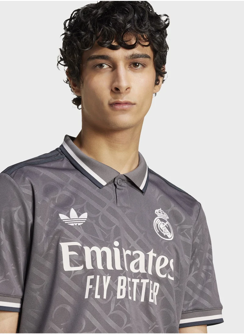 Adidas  Real 3 Jsy Brown Football Jerseys For Men Xs for Men | Best Price UAE