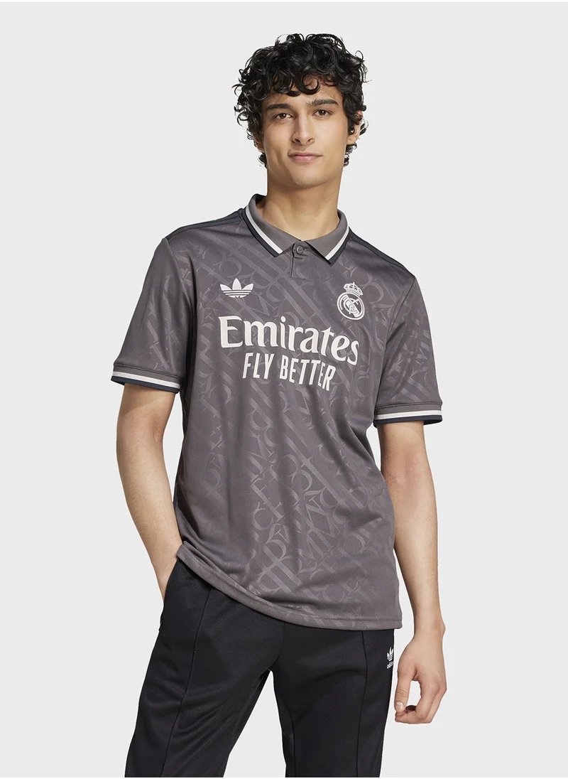 Adidas  Real 3 Jsy Brown Football Jerseys For Men Xs for Men | Best Price UAE