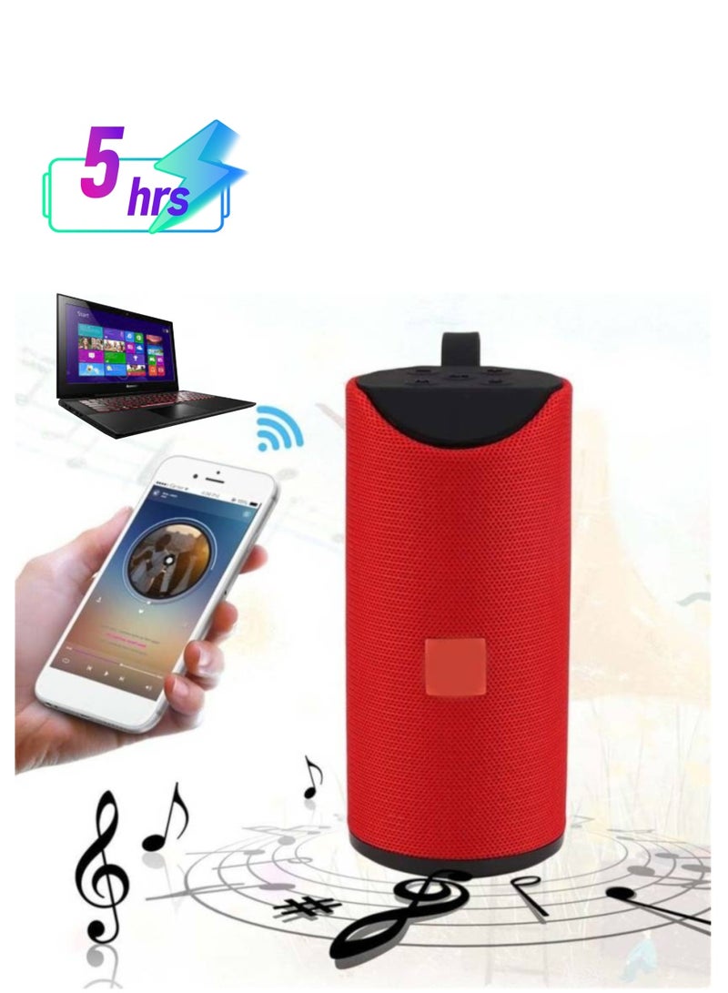 PAMEER Portable Rechargeable Speaker Waterproof Bluetooth Mini Wireless Speakers for Mobiles and Laptop Long-Range Bluetooth Stereo Sound 10W 5 Hr Play Time - Image 1