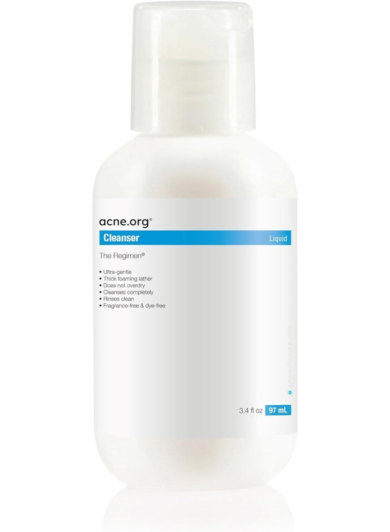 Acne.org Travel Size 3.4 oz. Cleanser