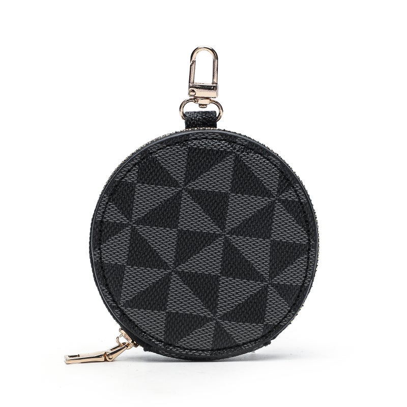 Mini Small Bag Vintage Pendant Bag Printed Earphone Bag Coin Purse Wide Shoulder Strap Accessories Hanging Middle Ancient Bag - Image 2