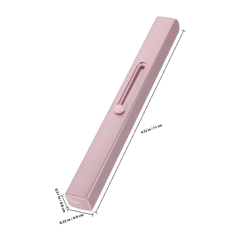 2pcs Retractable Lip Makeup Brushes with Caps Single-head Lipstick and Lip Gloss Applicators for Women - Image 2