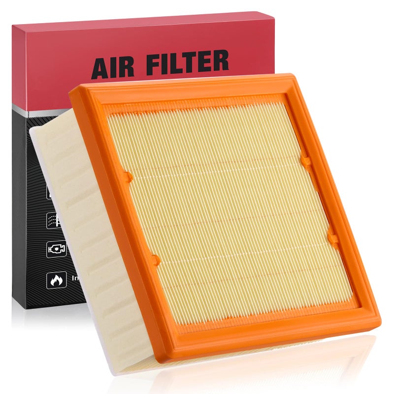BDFHYK CA12066 Engine Air Filter Compatible with Fiat 500X 20162018 Compatible with Jeep Compass 20172021 Renegade 20152018 Replace PA99095 68247339AA - Image 2