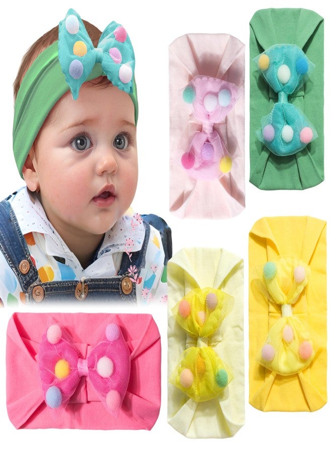 BEMBIKA Baby Headband The Ultimate Hairband For Baby Girl Kids’ Elastic Headbands Girls Head Band and Hair Accessories Soft And Strechy-(Green) - Image 1