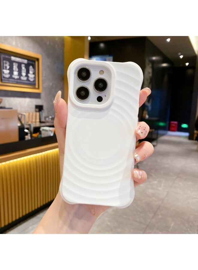 NIBEMINENT Protective TPU Case Cover For iPhone 15 Pro Max, Pure