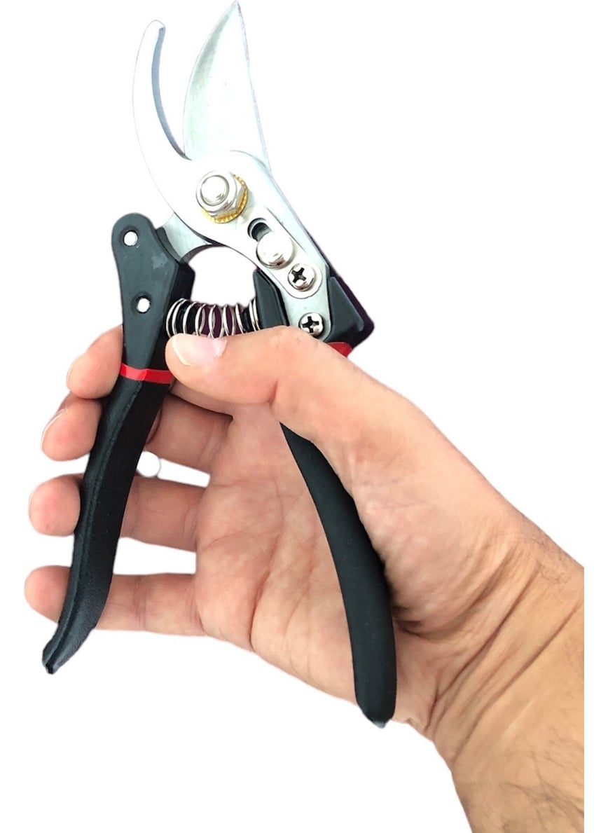Netodak - Garden Pruning Shears Flower Pruning Shears Branch Cutting Shears Steel Bladed Scissors - Image 1
