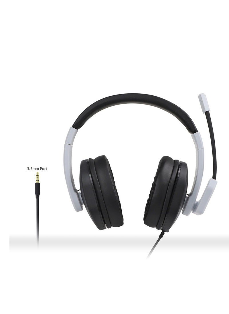 DOBE Over-the-Ear Wired Headphones for Pc, Xbox One, Ps4 Game Consoles,PS5  - Image 1