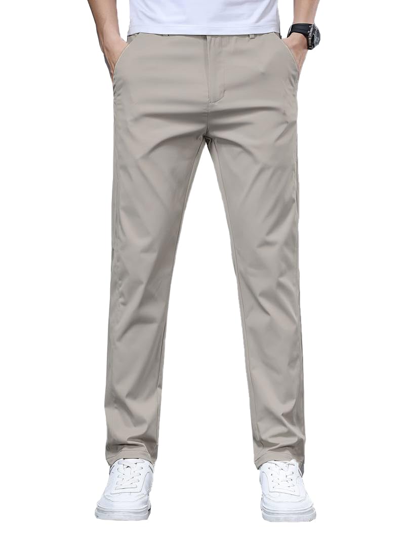 TAGDO® Mens Trendy Casual Pants||Cargo Pants for Men||Cotton Pant||Chino||Slim Fit for Men (Pant-2031-Dolphin-28) - Image 4