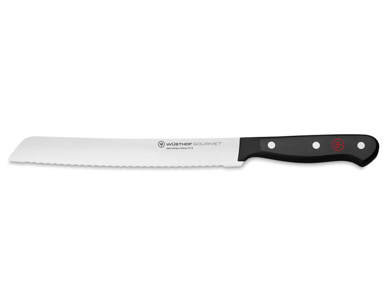 Wsthof Gourmet 8"" Bread Knife  Black - Image 1
