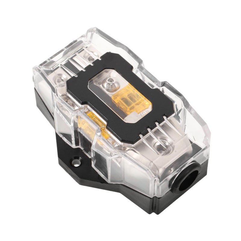 80A Car Amplifier Fuse Block With Marine Grade Cover 9.20x6.50x3.50CM Easy Install - Image 2