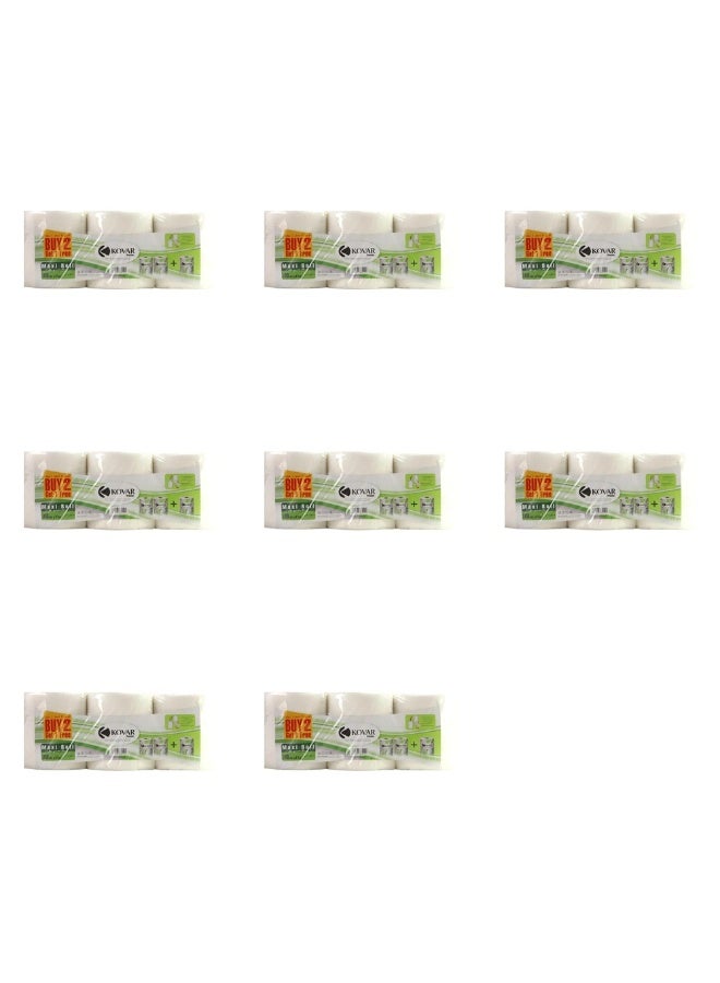 Kovar Maxi Bulk 8 Pack Tissue Roll Set- 3pcs - Image 2