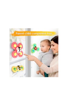 ORiTi ORiTi 3PCS Suction Cup Spinner Toys for 1 2 Year Old Boys  - Image 5