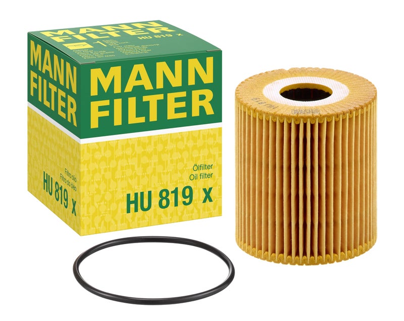 Mann Filter HU 819 x Cartridge Oil Filter Replacement Compatible With Volvo USA C70 19992002 C70 Convertible 20032004 S40 20002004 S60 20012005 S60 25T 20062009 S70 1999 - Image 2