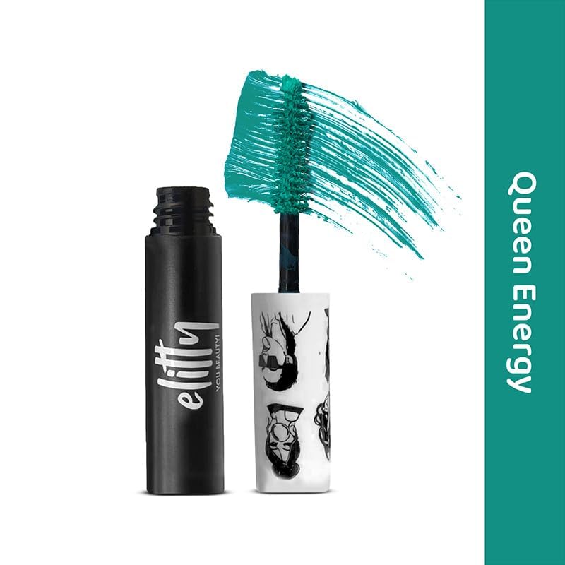 Elitty TrendBurst Tripple Lash Mascara Combo Waterproof Smudge proof Crumfree Curling and lengthening Infused with Witch Hazel and Almond Oil Vegan Cruelty Free Makeup for Teenagers - Image 3