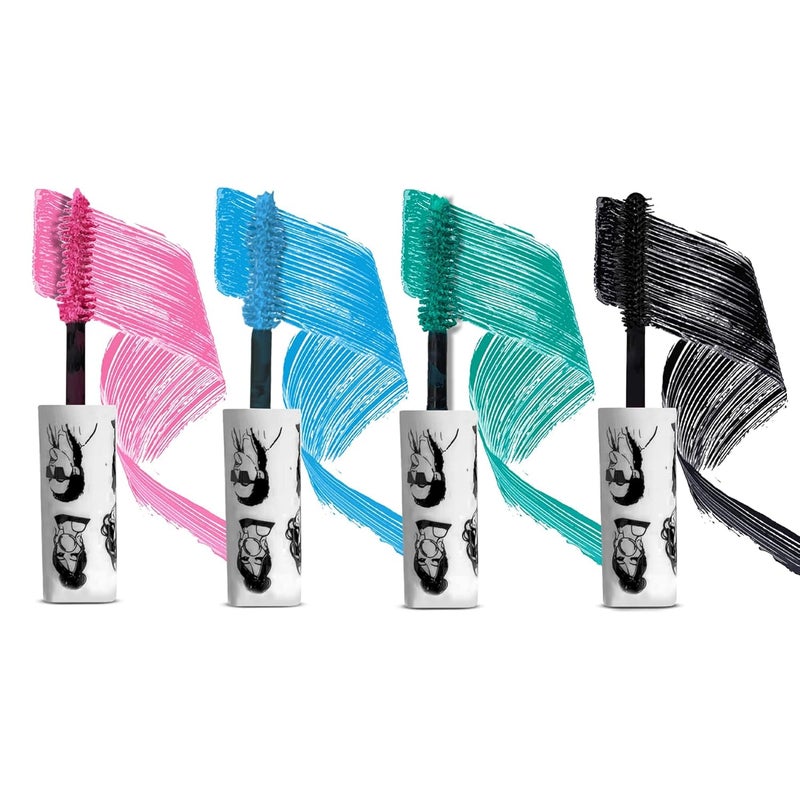 Elitty TrendBurst Tripple Lash Mascara Combo Waterproof Smudge proof Crumfree Curling and lengthening Infused with Witch Hazel and Almond Oil Vegan Cruelty Free Makeup for Teenagers - Image 1