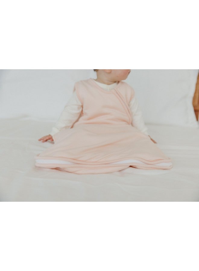 Copper Pearl Premium 3-Layer Knit Sleep Bag 0.5 TOG "Blush" by Copper Pearl - Image 5