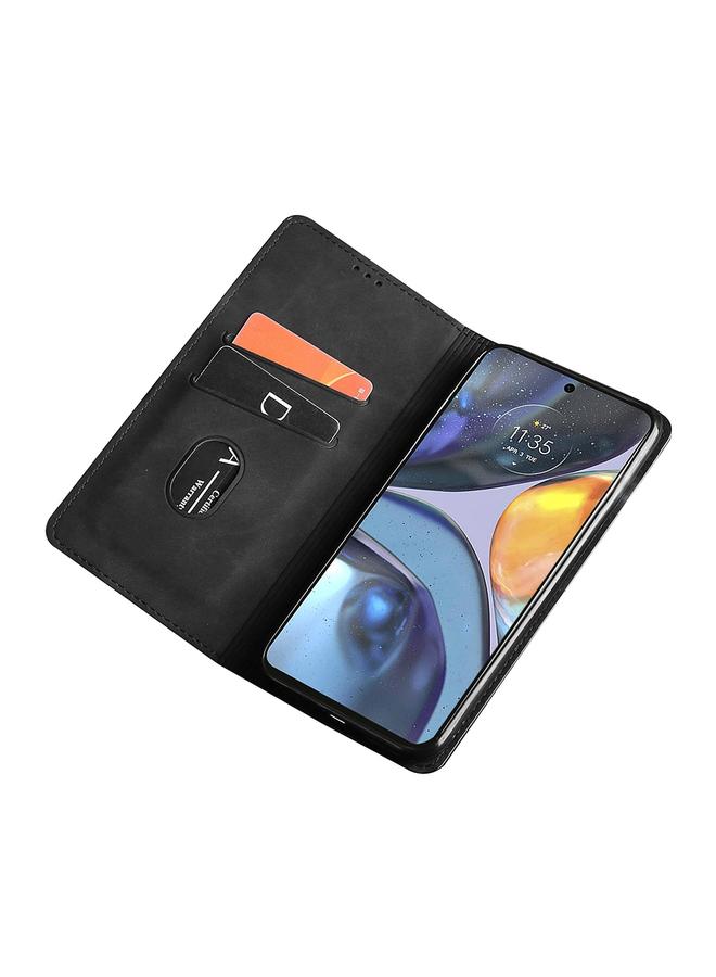 Zaboon Case For Google Pixel 7 5G Skin Feel Magnetic Horizontal Flip Leather Phone Case - Image 4