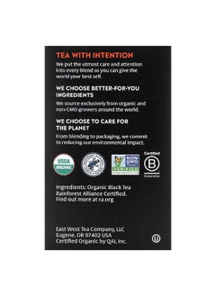 Choice Organic Teas Choice Organic Teas, Black Tea, English Breakfast, 16 Tea Bags, 1.12 oz (32 g)  - Image 2
