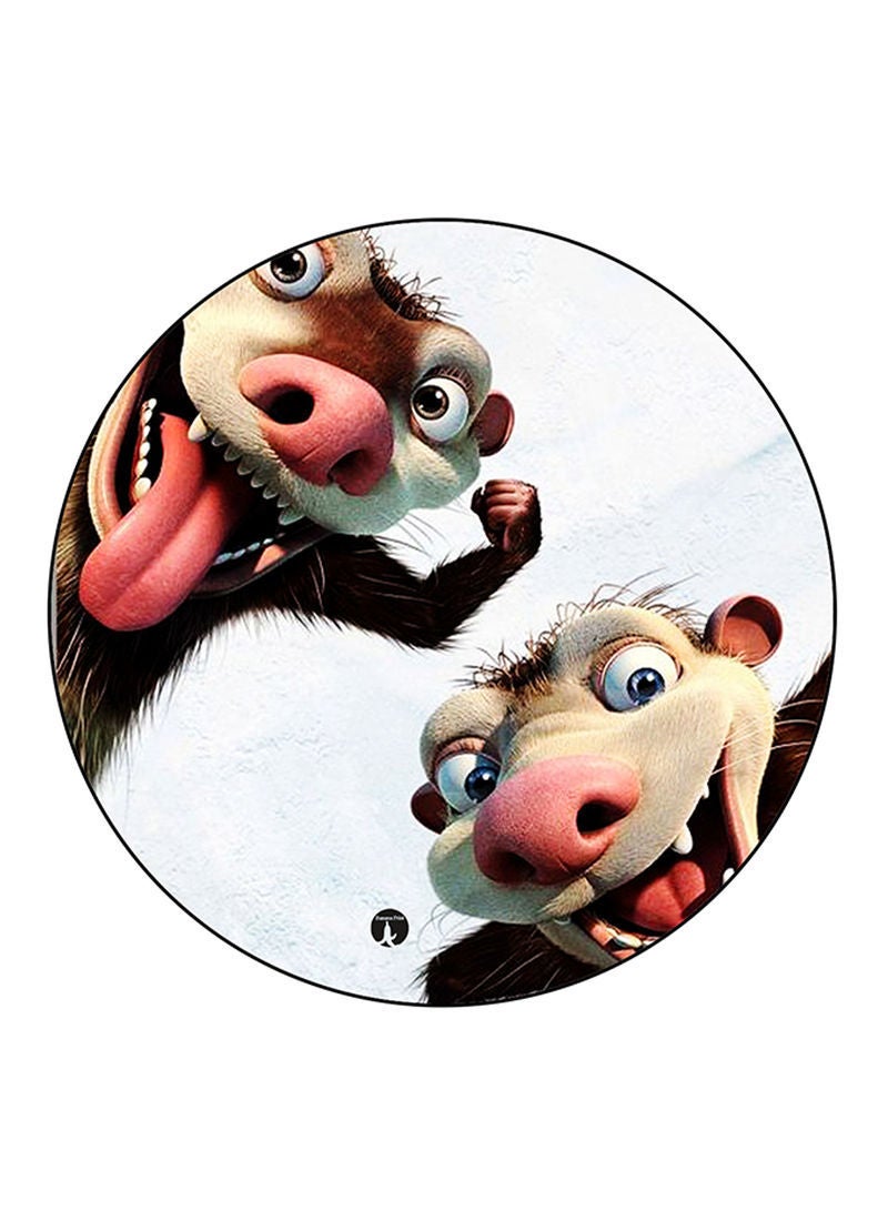 RKN Ice Age Printed Large Pin Multicolour - Image 1