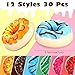 Engrowtic 30 Pcs Valentines Day Donut Stress Balls for Kids with Funny Valentines Cards Donut Squeeze Toys for Girls Boys Classroom Exchange Gifts Stress Relief Balls for Valentines Birthday Party - Image 4