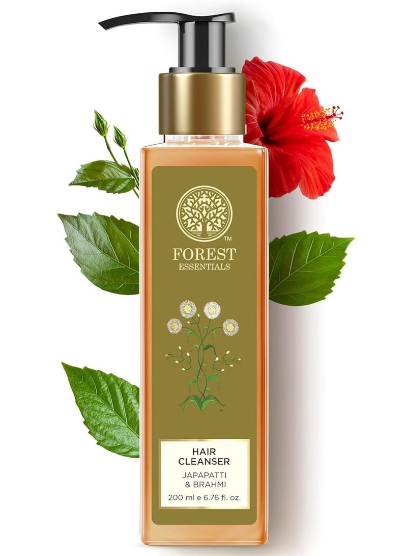 فورست اسينشالز منظف الشعر فورست إسينشالز بحجم مناسب للسفر، شامبو جاباباتي براهمي، 200 مل - Image 1
