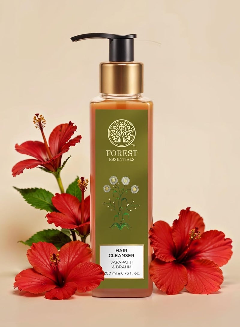 فورست اسينشالز منظف الشعر فورست إسينشالز بحجم مناسب للسفر، شامبو جاباباتي براهمي، 200 مل - Image 2