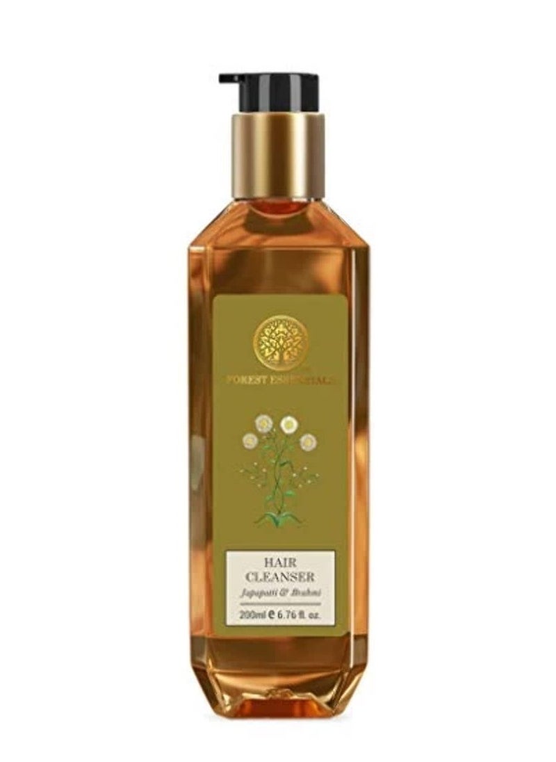 Forest Essentials Forest Essentials Travel Size Hair Cleanser Japapatti Brahmi Shampoo 200ML  - Image 1