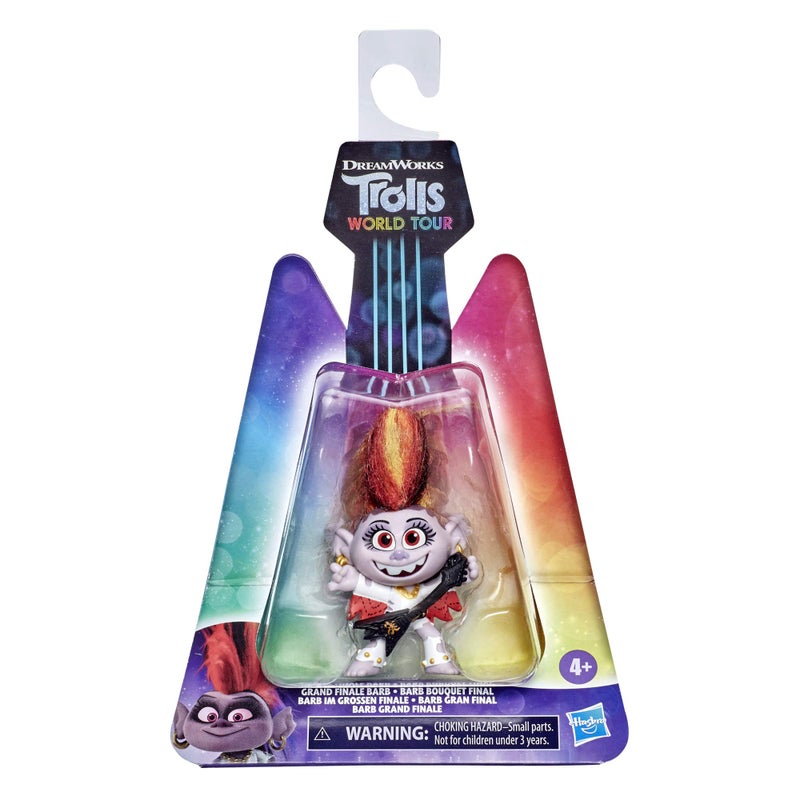DREAMWORKS TROLLS World Tour Grand Finale Barb, Collectible Doll with Guitar Accessory, Toy Figure Inspired by The Movie, Kids 4 and Up - Image 2