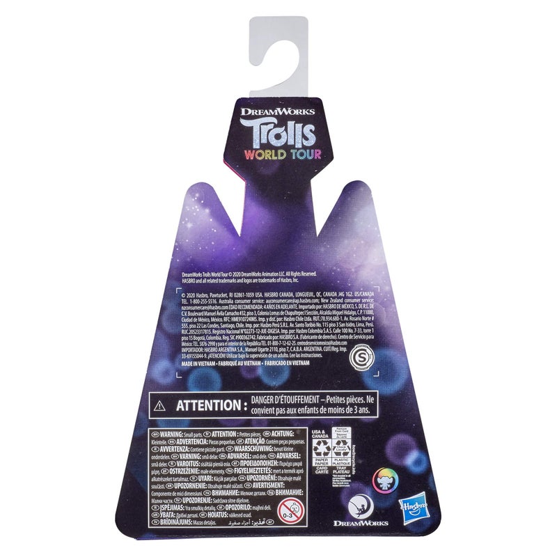 DREAMWORKS TROLLS World Tour Grand Finale Barb, Collectible Doll with Guitar Accessory, Toy Figure Inspired by The Movie, Kids 4 and Up - Image 3