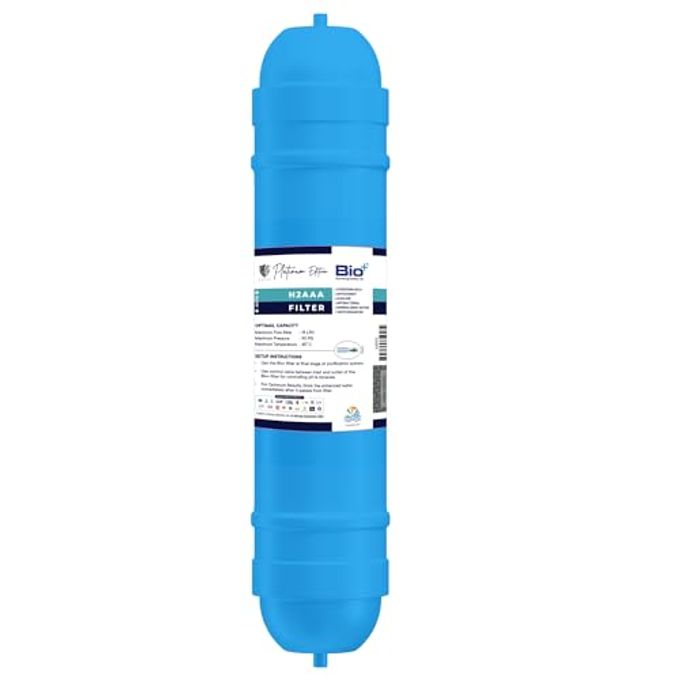 BioPlus 9" Alkaline and Mineral Water Filter Cartridge for RO Water Purifier with Antioxidant - Image 1