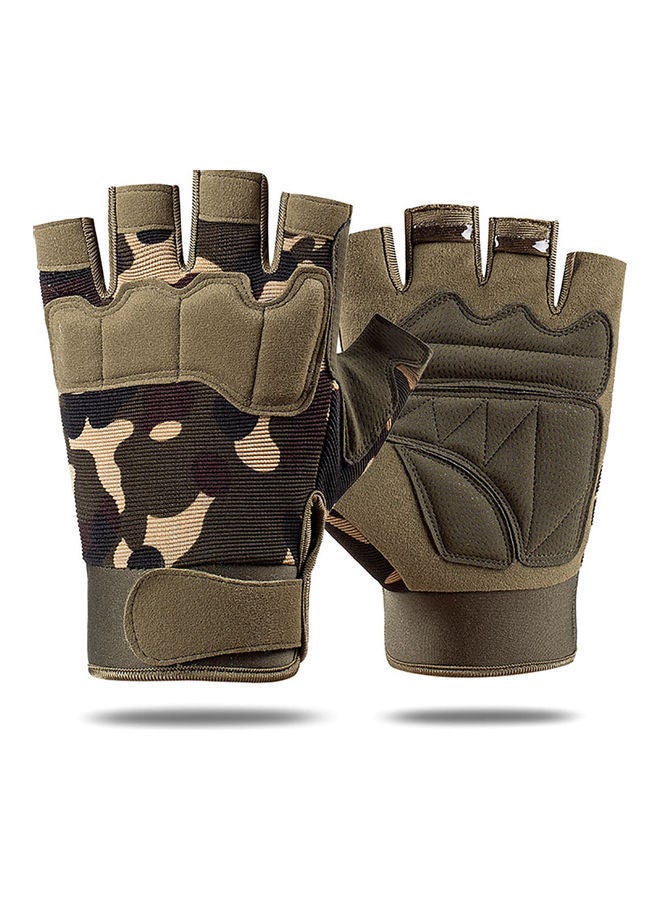 NIBEMINENT Wearproof Half Finger Gloves XL  - Image 1
