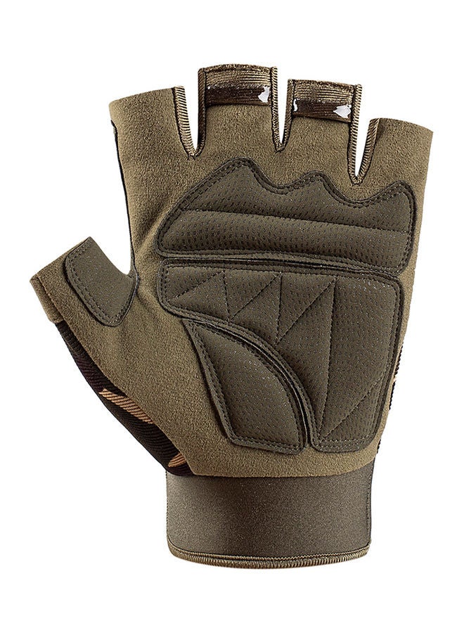 NIBEMINENT Wearproof Half Finger Gloves XL  - Image 5
