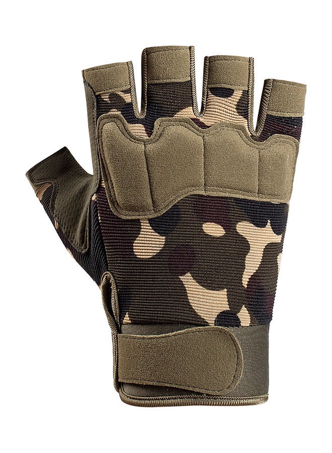 NIBEMINENT Wearproof Half Finger Gloves XL  - Image 2