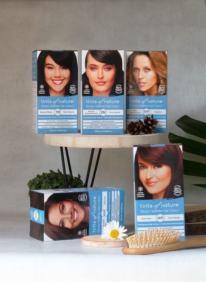 tints of nature Natural Permanent Hair Dye, Nourishes hair & Covers Greys, 1 x 130ml - 10N Platinum Blonde - Image 4