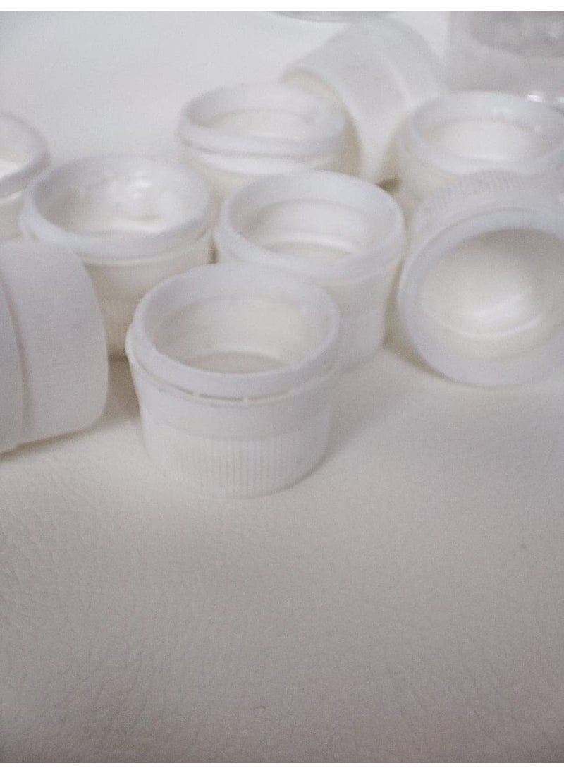 Polaris Fox Polaris fox Empty Leakproof Plastic Bottle For Packing With Sealable Cap 100 ml Capacity Pack Of 10 Bottle White  - Image 3