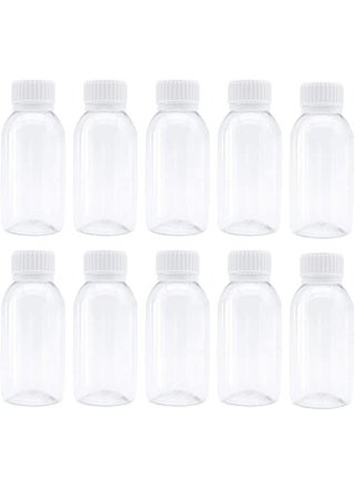 Polaris fox Empty Leakproof Plastic Bottle For Packing With Sealable Cap 100 ml Capacity Pack Of 10 Bottle White - pzsku/ZB92BB92943BAB06AE5DEZ/45/1748244549/532d5837-a3d9-4c73-8297-a6b2df536b54
