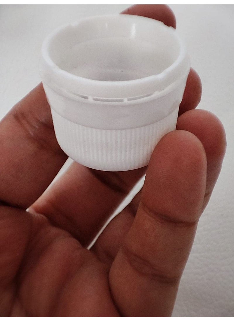 Polaris Fox Polaris fox Empty Leakproof Plastic Bottle For Packing With Sealable Cap 100 ml Capacity Pack Of 10 Bottle White  - Image 5