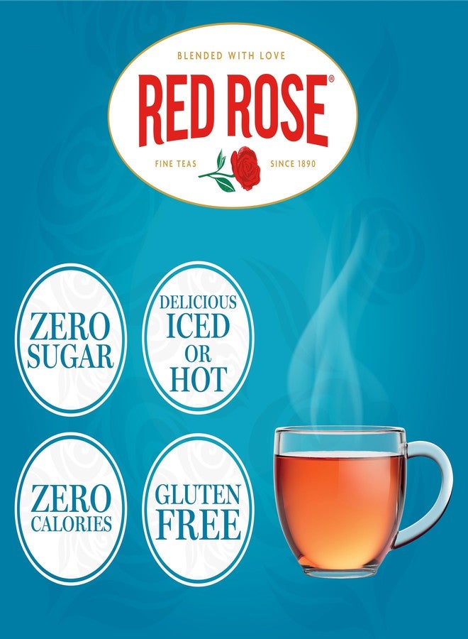 Red Rose Naturally Decaffeinated Black Tea Specially Blended Strong Black Tea with 12 Single Serve Tea K-Cups Per Brew Hot/Cold Decaf Full-bodied K-Cups Single Serve Cups - Image 4