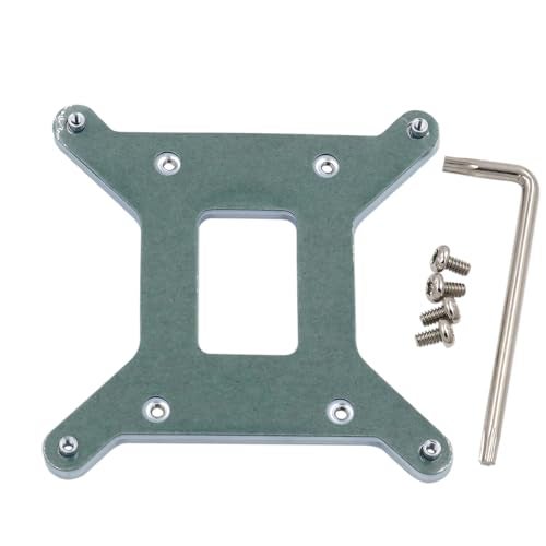 GENNEL Metal LGA1700 Motherboard Backplate, CPU Radiator Base Heatsink Mounting Backplane for Intel LGA 1700 - Image 1