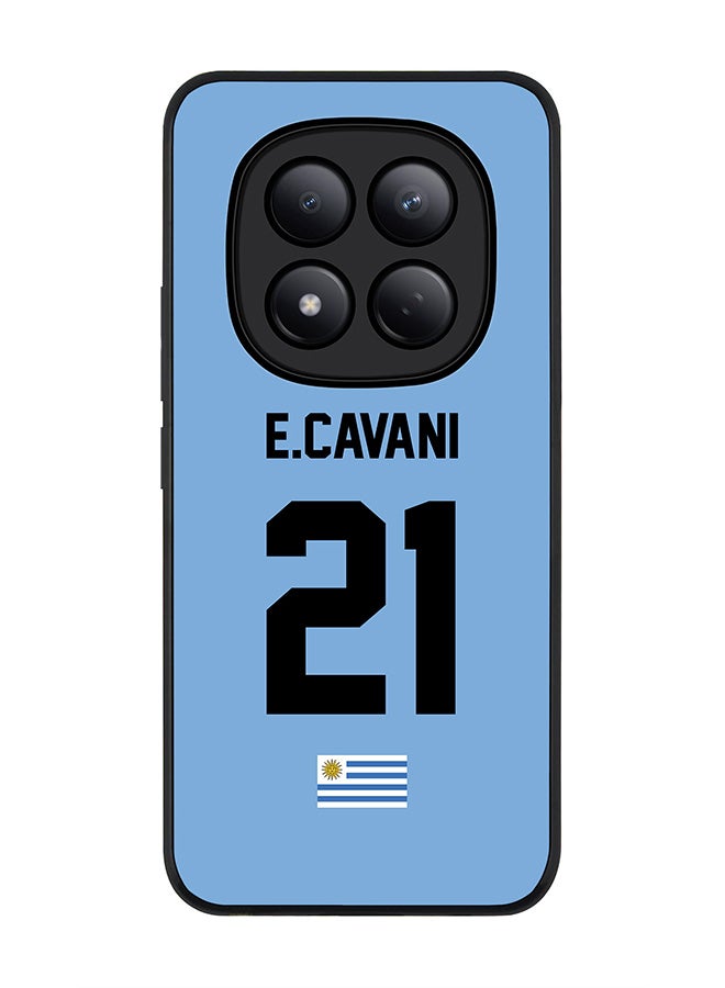 For Xiaomi Redmi Note 15 Pro 4G Case,Slim fit Camera Protection, Shockproof Thin Phone cover  - Football - Uruguay ,  E.Cavani