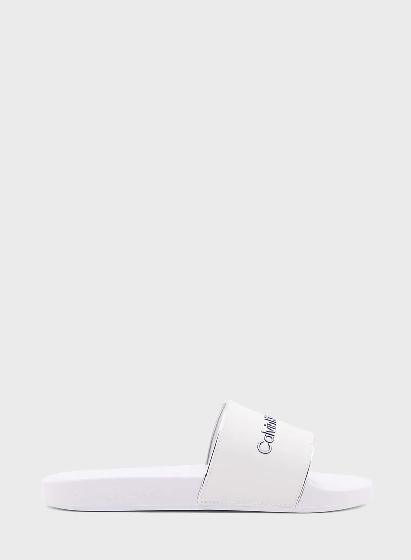 Calvin Klein Jeans One Strap Flip Flops
