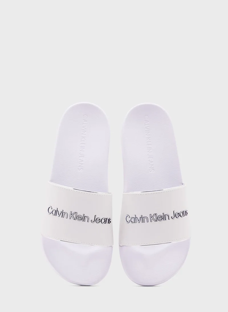 Calvin Klein Jeans One Strap Flip Flops