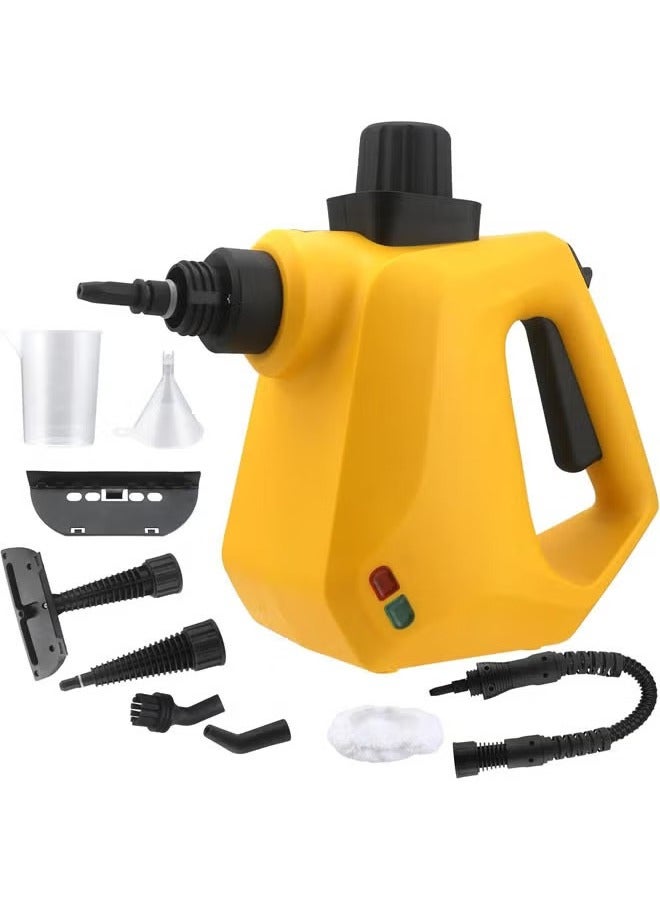 Arabest Handheld Steam Cleaner for home, Steamer for Cleaning, Multipurpose Portable Steam Cleaners Use with Safety Lock and 10 Accessory Kit to Remove Grime, Grease, More, Save Time and Effort - Image 1