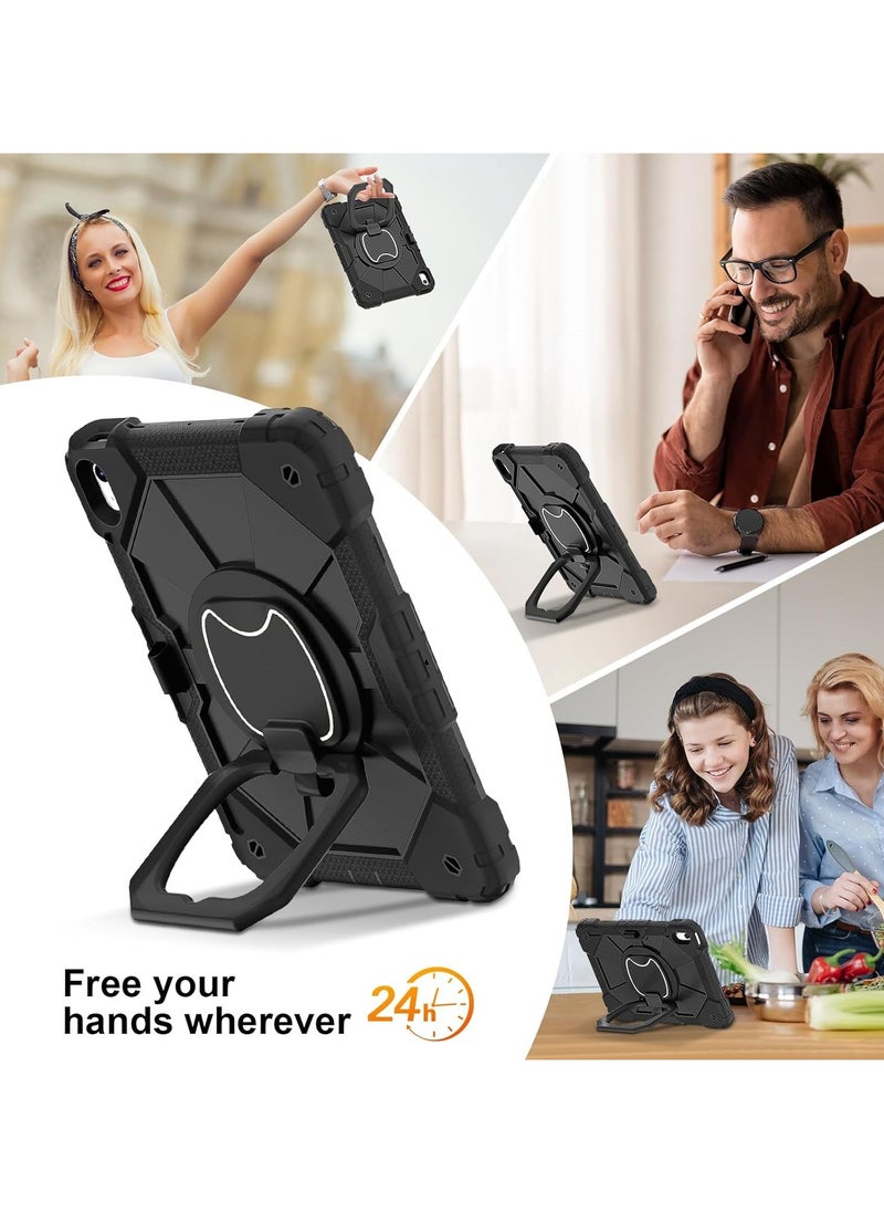 General - Case Compatible with iPad 10th Generation 10.9 inch Cover, 360 Degree Rotating Handle Stand Heavy Duty Shockproof Case with Shoulder Strap for iPad 10th - Image 1